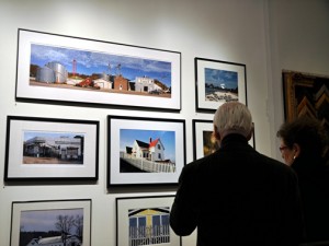 Visitors at the Americana Opening