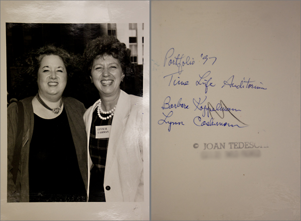 Barbara Koppelman & Lynne R. Cashman ©Joan Tedesci