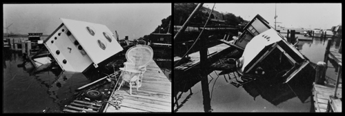 FFP Boat Sunk, August 1976, ©FFP FFP Boat Sunk, August 1976, ©FFP