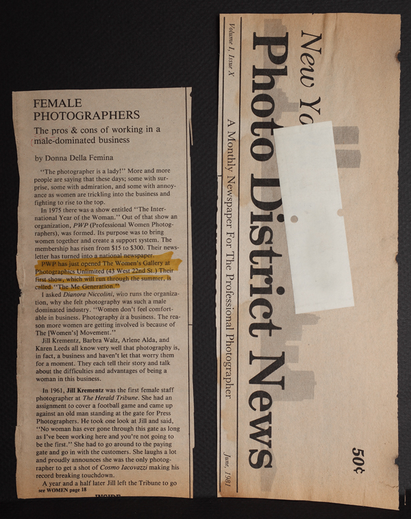 PWP mentioned in the June 1981 issue of Photo District News PWP mentioned in the June 1981 issue of Photo District News