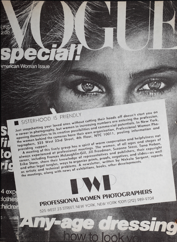 Ad for PWP in Vogue Magazine Ad for PWP in Vogue Magazine