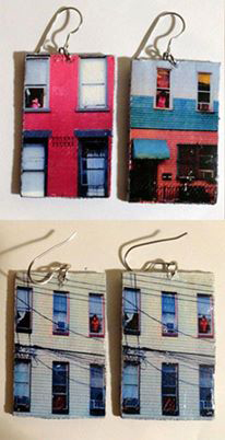 Earrings and Image ©Isabelle Schneider