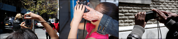 PWP Community Service photographers working with WIN children PWP Community Service photographers working with WIN children